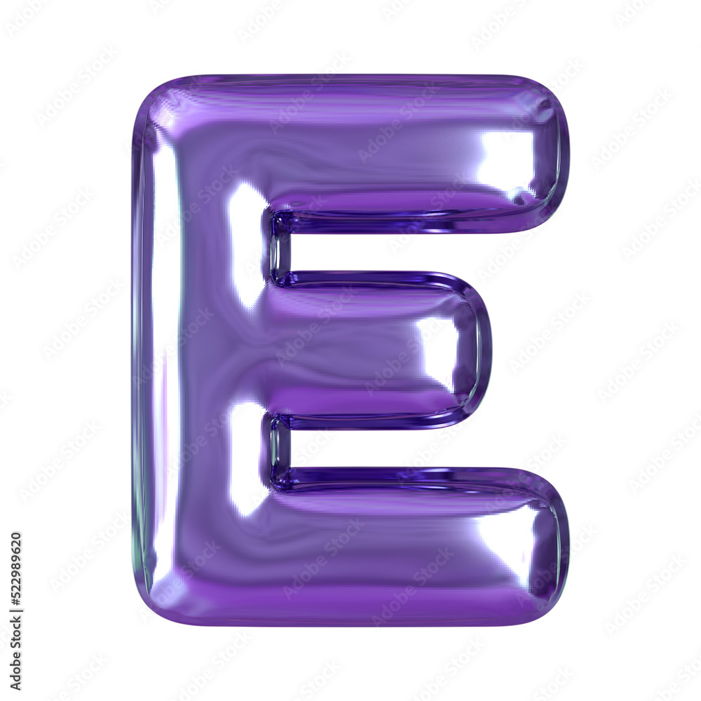 Purple text balloon.3d render Purple text balloon.3d render