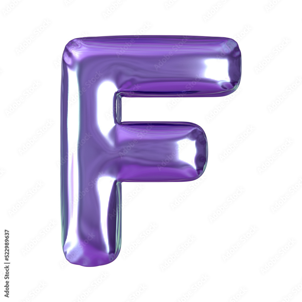 Purple text balloon.3d render Purple text balloon.3d render
