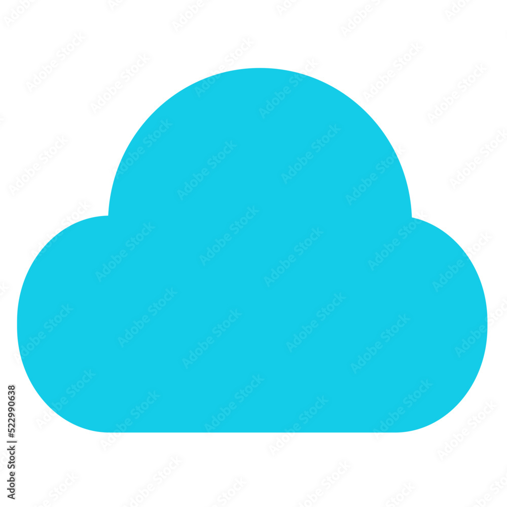Cloud icon sign for web and app Cloud icon sign for web and app