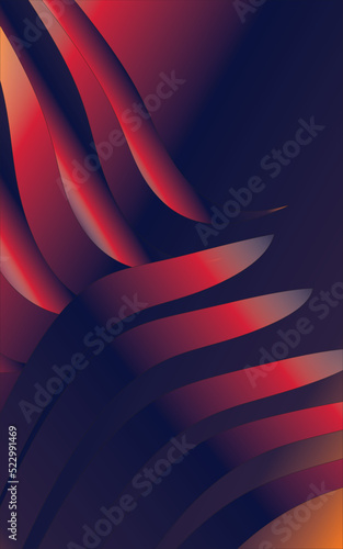 Wallpaper Mural light, design, wallpaper, wave, pattern, illustration, curve, art, backgrounds, blue, lines, motion, vector, texture, fractal, backdrop, line, color, purple, web, energy, technology, wavy, flow, digit Torontodigital.ca
