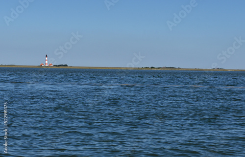 Leuchtturm Westerheversand an der Nordsee  © dieter76