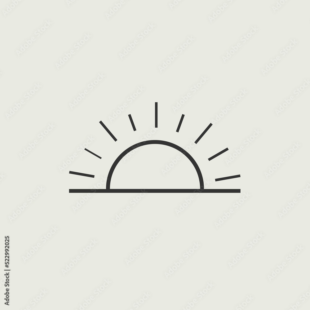 Sunset icon Sunset icon