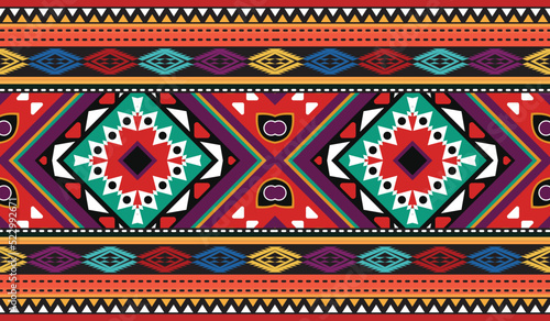 seamless ethnic pattern design.Geometric ethnic oriental ikat pattern traditional Design.ethnic oriental pattern,fabric,embroidery.Mexican pattern.merican pattern.latin african.indian fabric.Mexican
