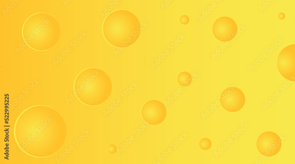 Cheese background vector. Template for your design. A piece of delicious cheese