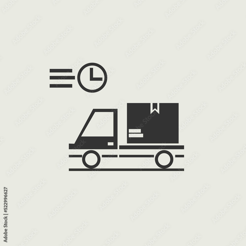 Express delivery icon Express delivery icon