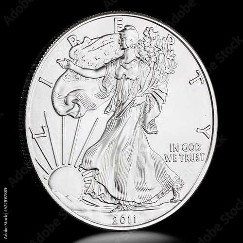 2011 Silver Eagle Dollar Obverse
