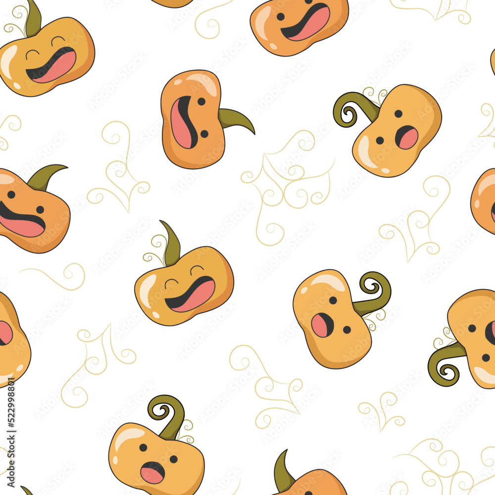 seamless pattern cute halloween background seamless pattern cute halloween background
