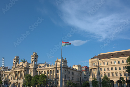 Obraz na płótnie Hungarian flag w salonie
