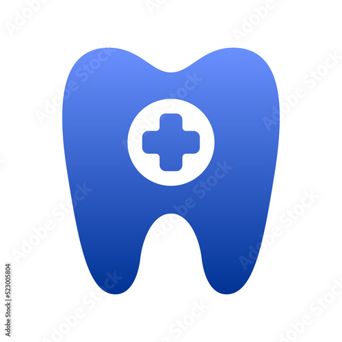 simple flat hospital health icon