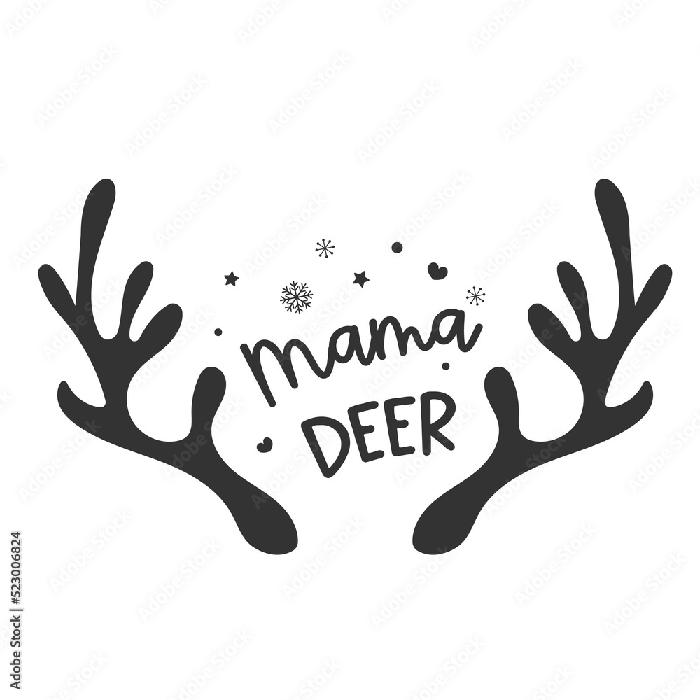 christmas decoration, greeting card with reindeer christmas decoration, greeting card with reindeer