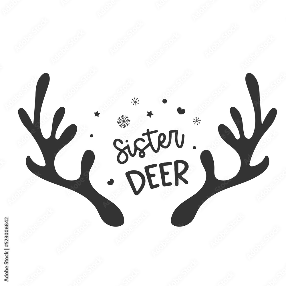 christmas decoration, greeting card with reindeer christmas decoration, greeting card with reindeer