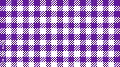 aesthetic purple tartan, gingham, plaid, checkers pattern wallpaper illustration, perfect for banner, wallpaper, backdrop, postcard, background for your design