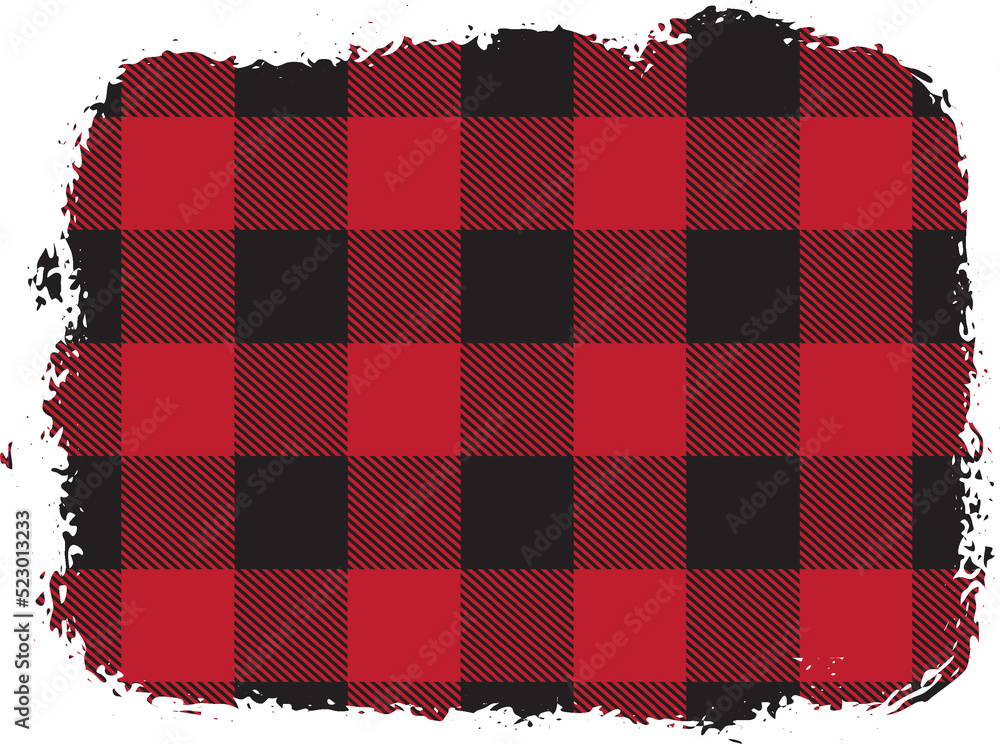 buffalo plaid background Stock Illustration | Adobe Stock