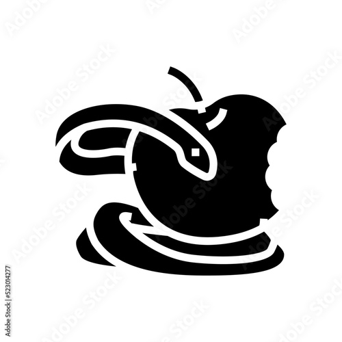 sin pray glyph icon vector. sin pray sign. isolated symbol illustration