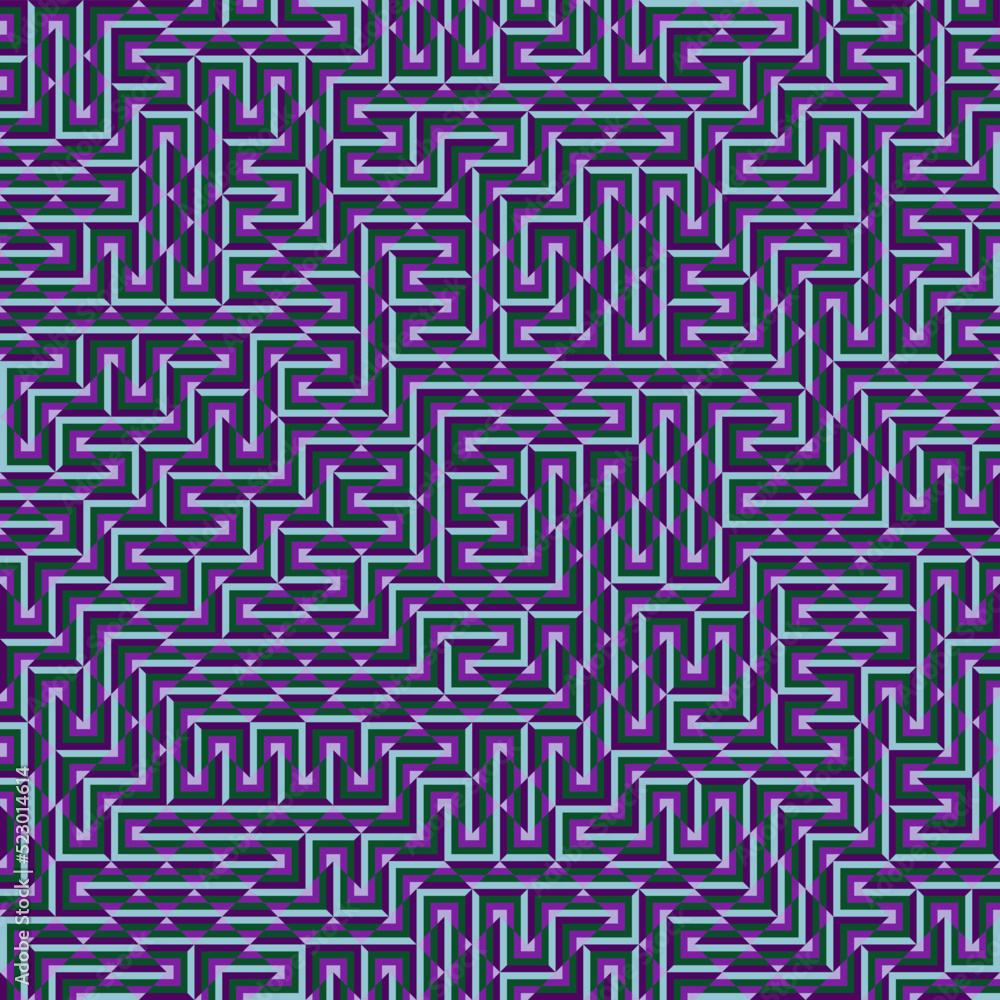 Color Rhombus tile tessellation pattern illustration Color Rhombus tile tessellation pattern illustration