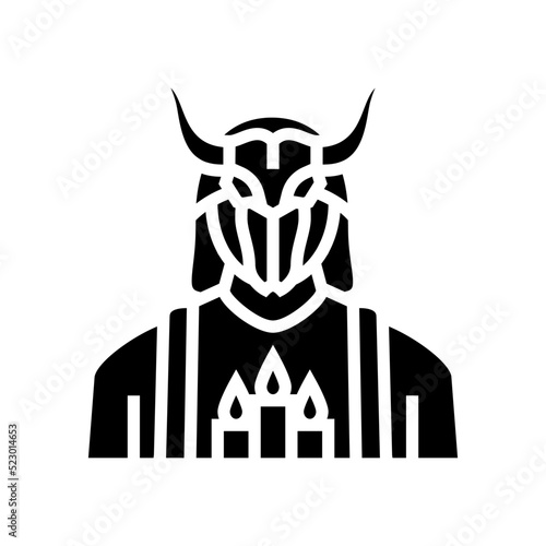 cult religious glyph icon vector. cult religious sign. isolated symbol illustration