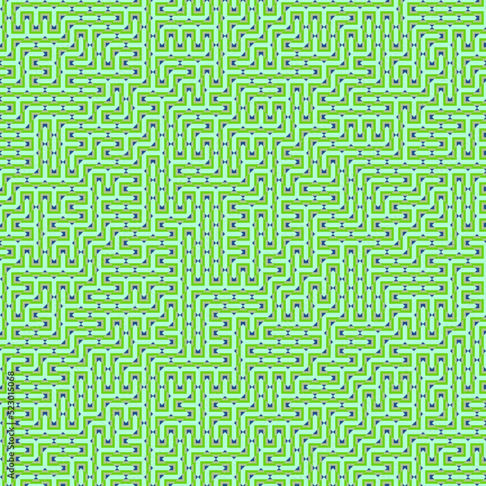 Color Rhombus tile tessellation pattern illustration Color Rhombus tile tessellation pattern illustration