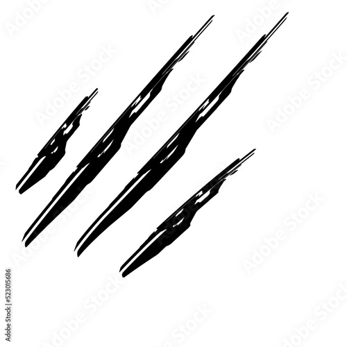 Wallpaper Mural Scratch vector elements, Cakar,  Mark, Scratch Mark, Scratch illustratation Torontodigital.ca