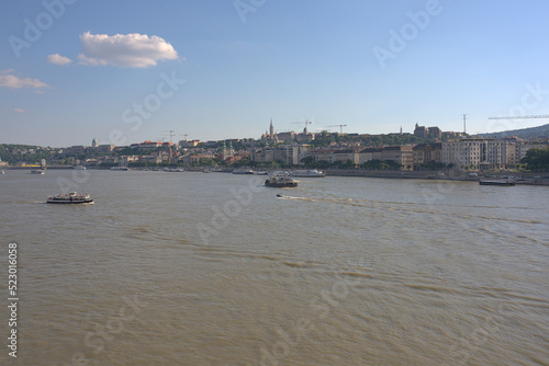 Obraz na płótnie Budapest riverside w salonie
