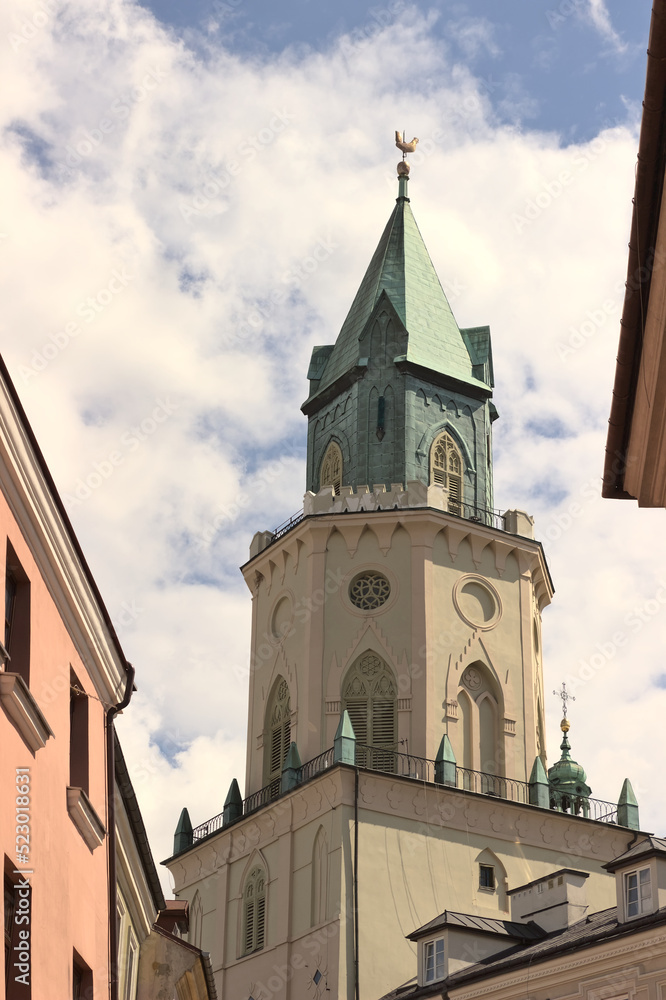 Poland, Lublin, The Trinitarian Tower - Museum of the Archdiocese of Lublin. Poland, Lublin, The Trinitarian Tower - Museum of the Archdiocese of Lublin.