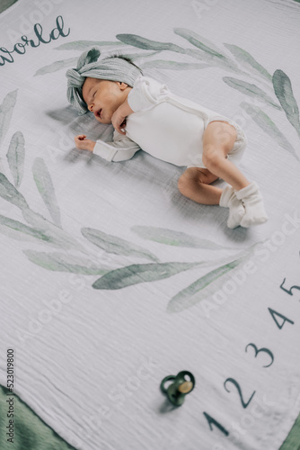 The first month of a child's life