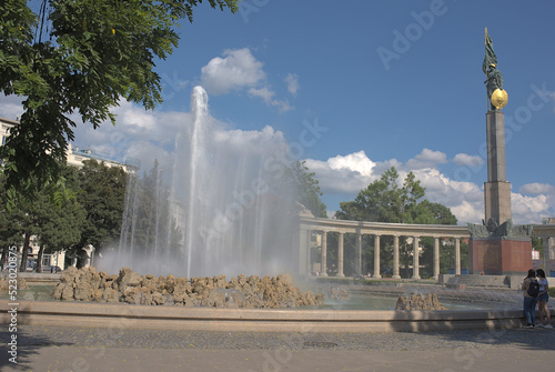 Obraz na płótnie Austrian world war memorial w salonie