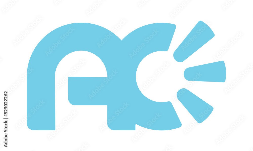 letter ao ac shout logo vector design symbol illustration sign icon design idea letter ao ac shout logo vector design symbol illustration sign icon design idea