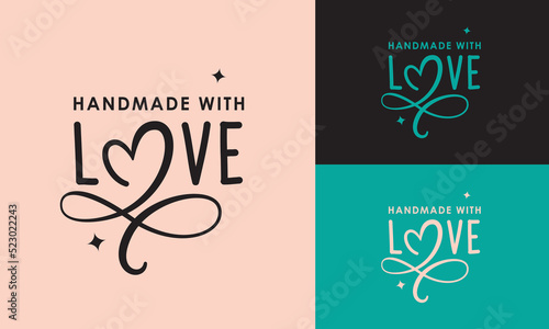 Handmade with Love Logo Design