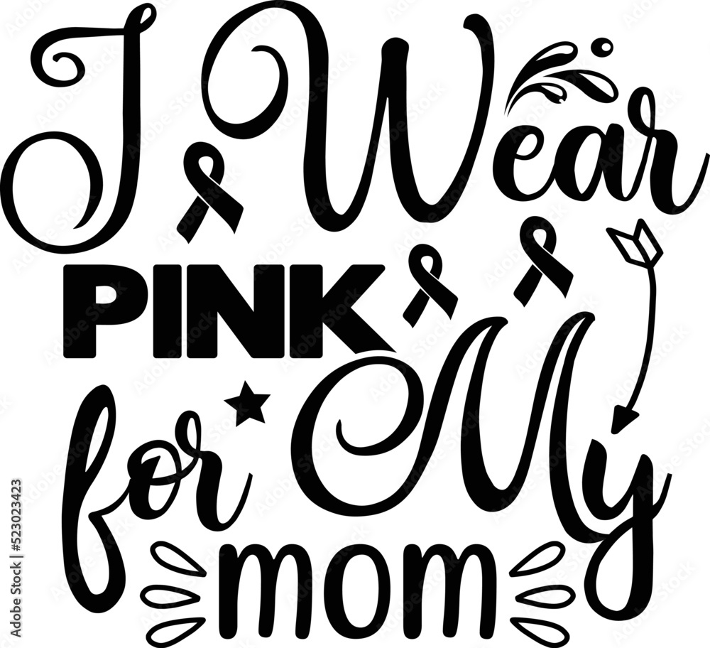 Breast cancer svg design cut files Breast cancer svg design cut files