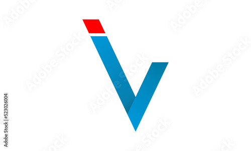 V&I letter logo icon