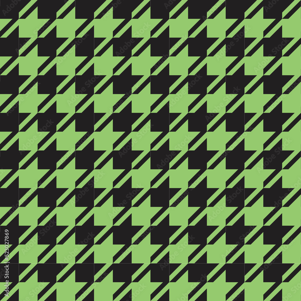 Houndstooth vector seamless pattern. Houndstooth background