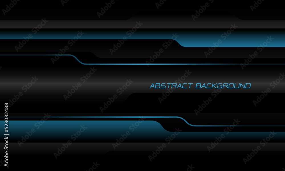 Abstract blue grey black metallic overlap cyber shadow geometric design modern luxury futuristic technology background vector Abstract blue grey black metallic overlap cyber shadow geometric design modern luxury futuristic technology background vector