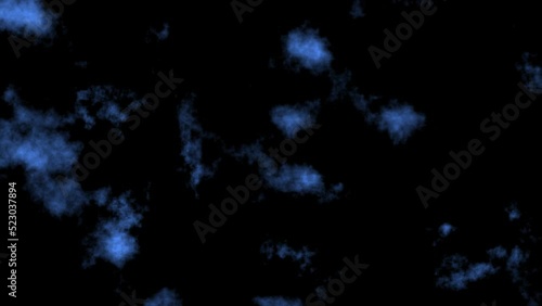 Nightfall - abstract particles background