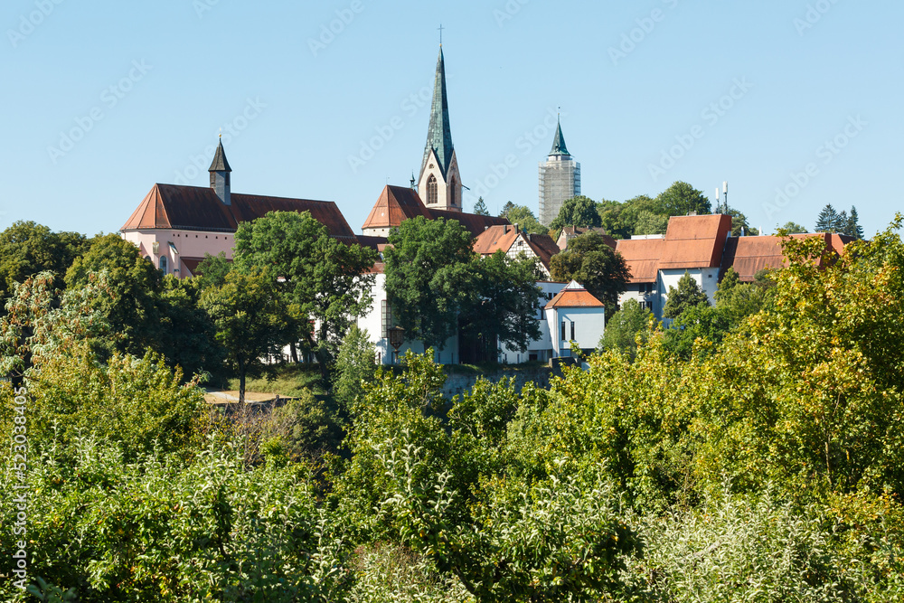 Ausblick auf Heilig-Kreuz-Münster in der Kreisstadt Rottweil