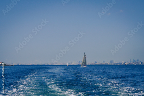 skyline at the Bosphorus