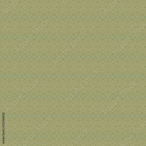 Minimal Pale Green and Cream Detailed Pattern