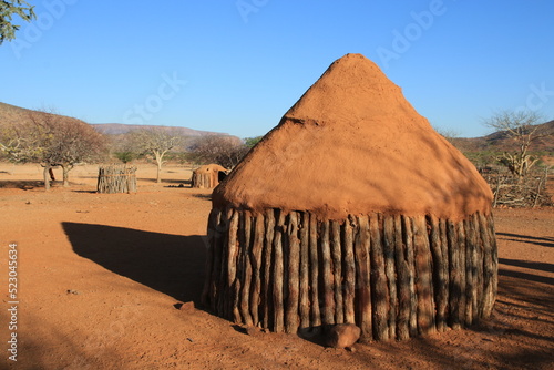 Hutte himba - Namibie