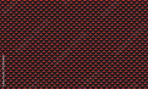 Black red seamless pattern background illustration