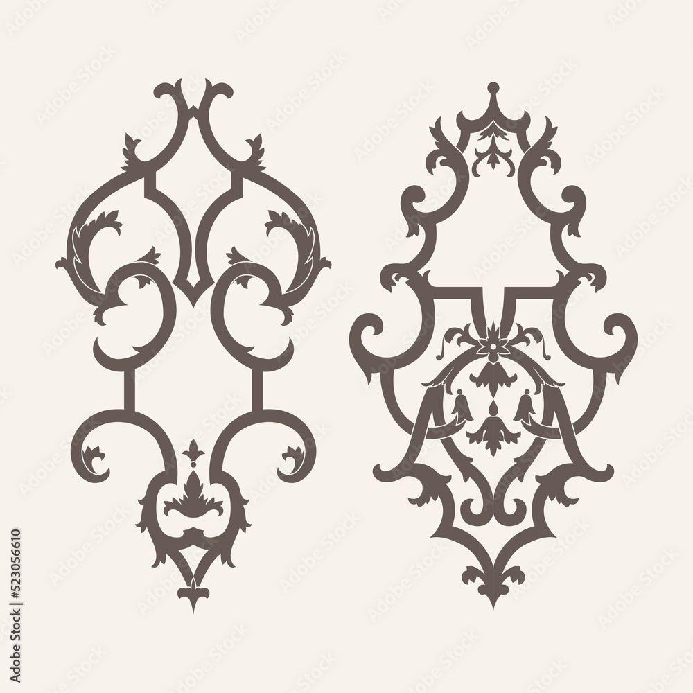 Decorative vector elements Decorative vector elements