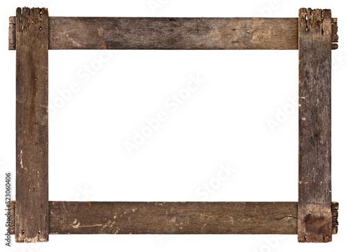 Wooden photo frame