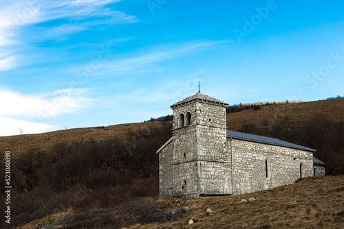 Church of Saint Heronij on Mount Nanos Slovenia