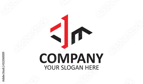 COMPANY logo, COMPANY letter, COMPANY letter logo design, COMPANY Initials logo, COMPANY linked with circle and uppercase monogram logo, COMPANY typography for technology, COMPANY business and rea