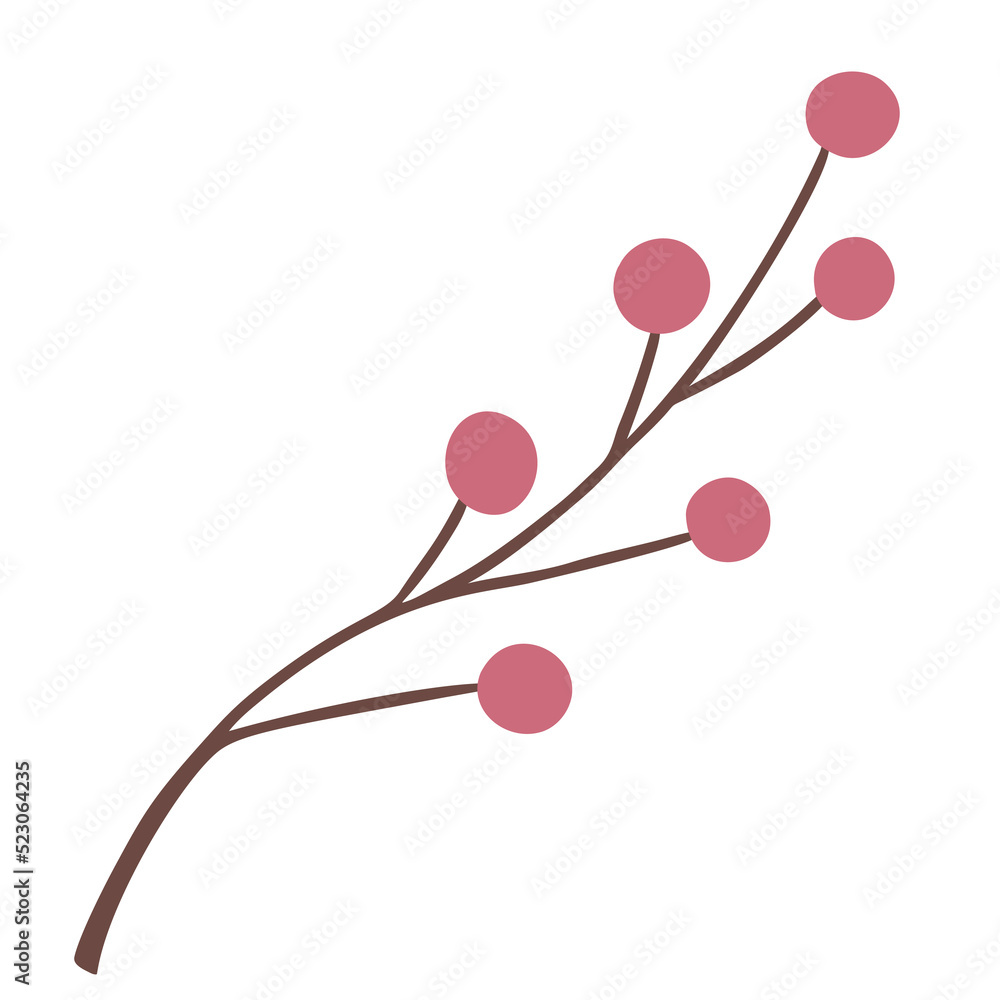 Automn Leaf Vector Icon Illustration in flat design.
