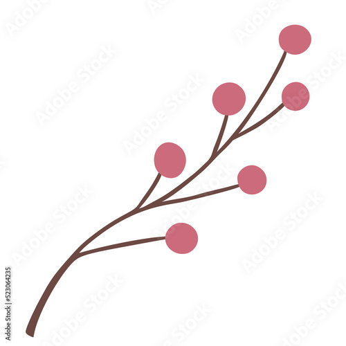 Obraz na płótnie Automn Leaf Vector Icon Illustration in flat design. w salonie