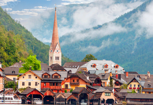 Alpbach in the European Alps photo