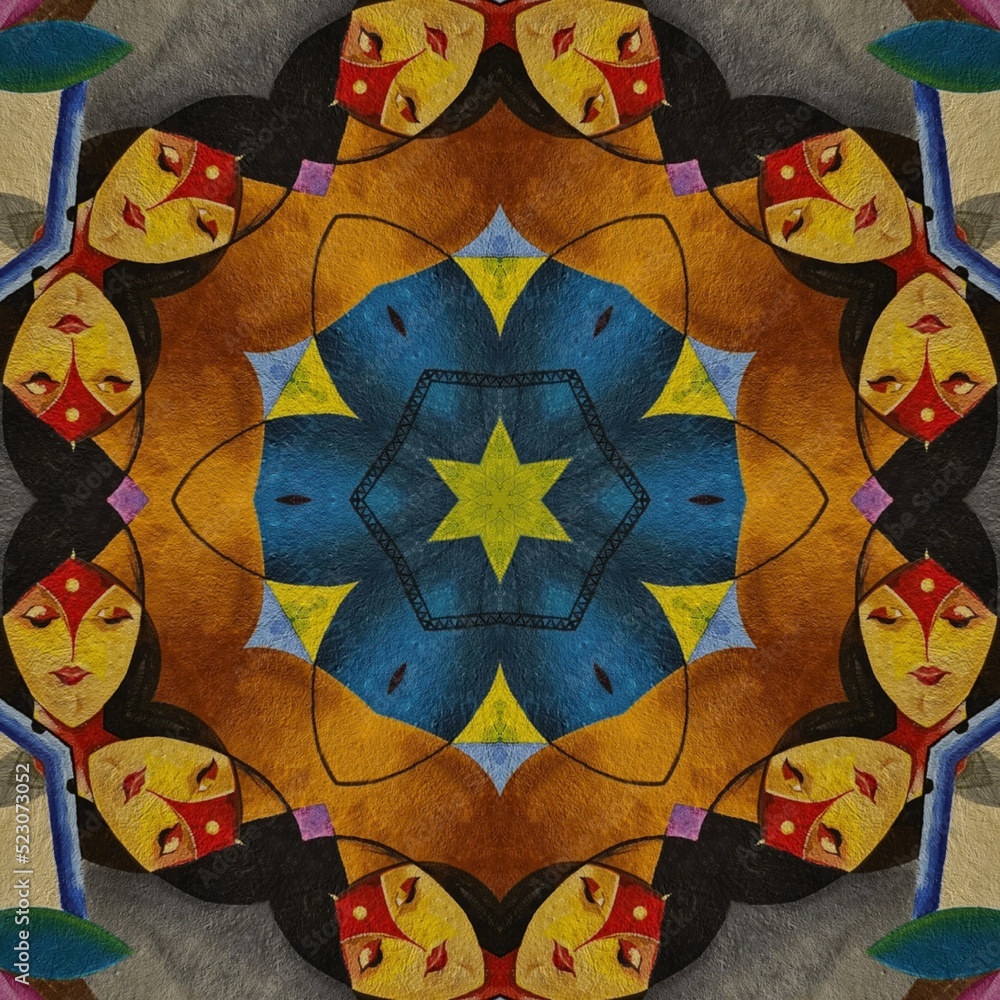 Mandala abstract background