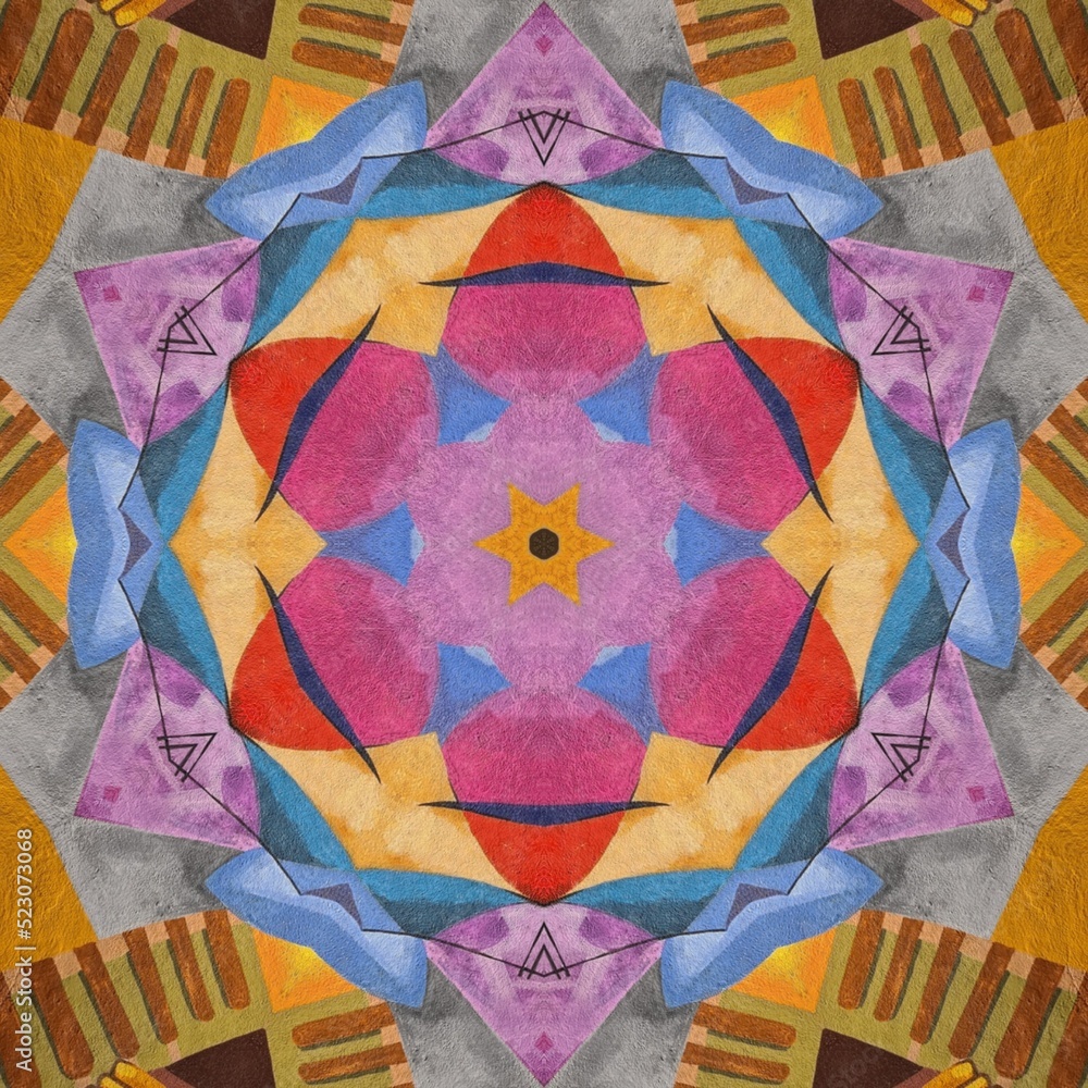 Mandala abstract background Mandala abstract background