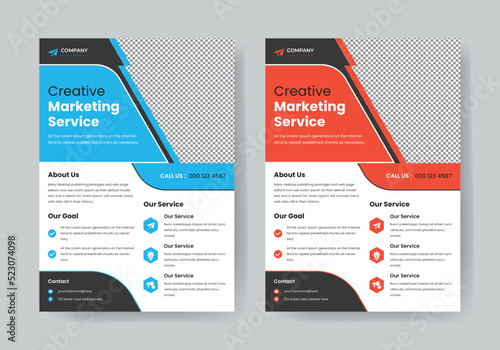 Corporate Business Solution Flyer Poster Template