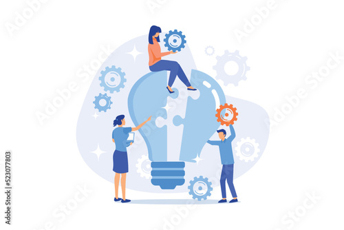 Industrial design abstract concept vector illustration. Product usability design, ergonomics development, concept, function and appearance engineering, improve mass production