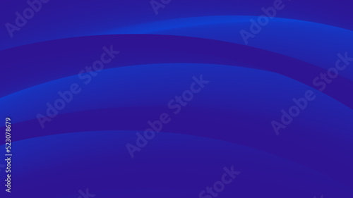 Abstract blue gradient background curves in blue tones. Blue gradient shape vector.